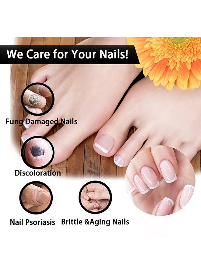 SOL LORA - Moisturizing and Repairing Nails - Grey Nail Repair Thicken & Shine Nail Moisturising Solution 30ml - Image 1