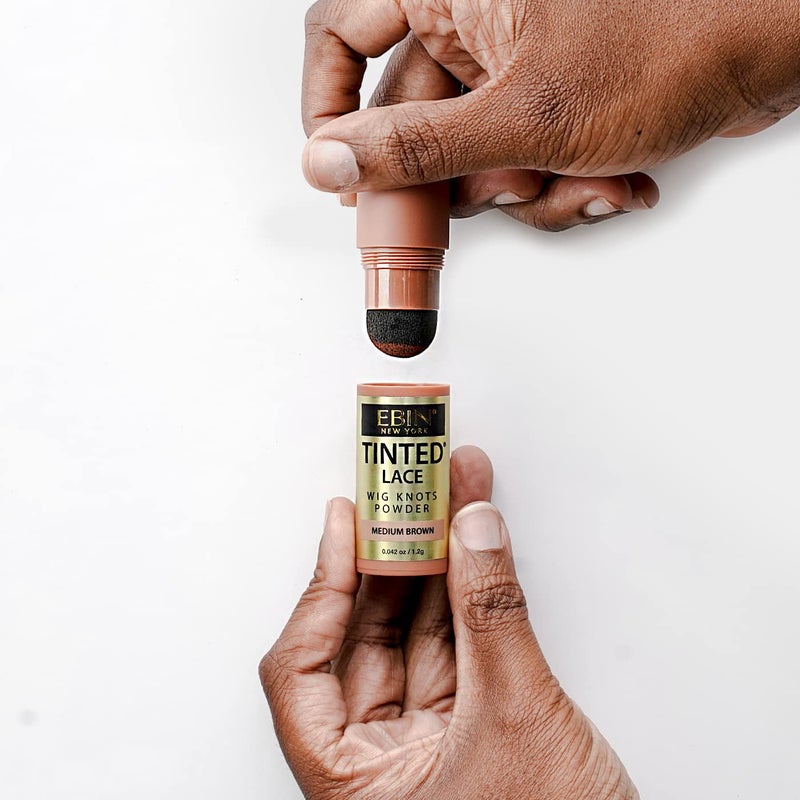 EBIN NEW YORK Tinted Lace Powder - Nautral Beige, 1.2g | Long Lasting Formula Blends Seamlessly with Your Skin Tone - Image 2