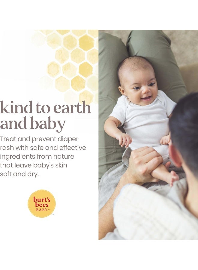 بيرتس بيز مرهم بيرتس بيز بيبي بي لطفح الحفاضات للأطفال، 3 أوقية - Image 5