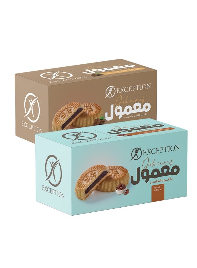 Exception Patisserie Date Maamoul Classic + Espresso 65 gm - Image 1