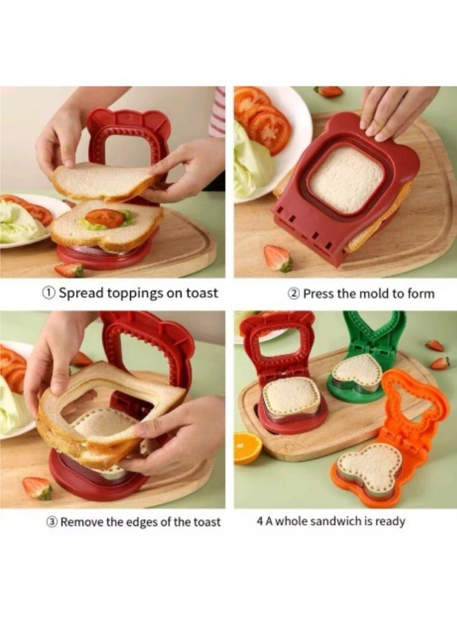 Sandwich Cutter Round Sandwich Cutter Toast Bread Making Tool - Image 3