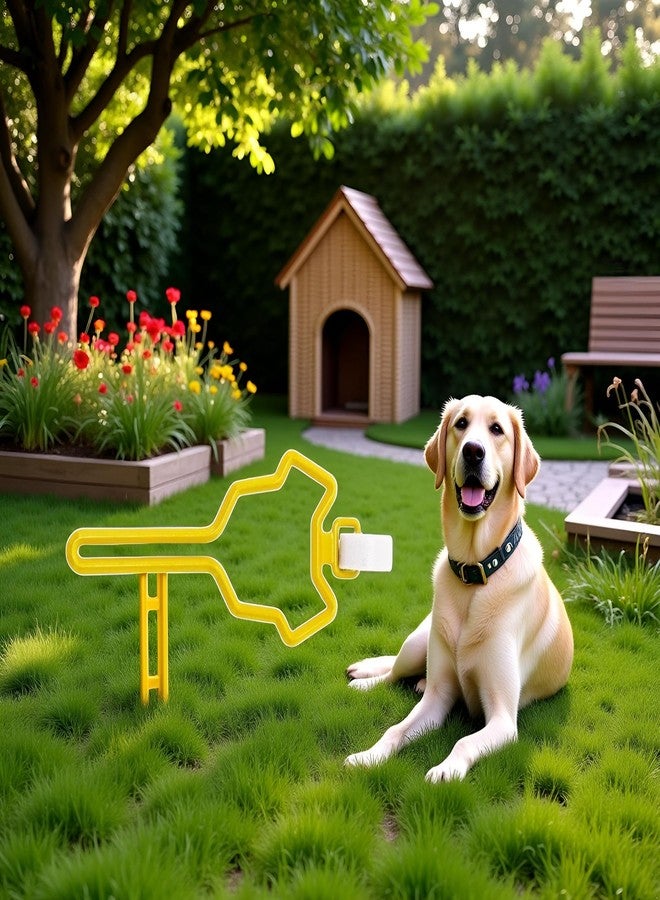 Sluswallow Yellow New Dog Poop Bag Waste Carrier Dog Clean Tools Traction Dogs Dispenser Sturdy Rope Distributor Z6U7 Pet Supplies - Image 4