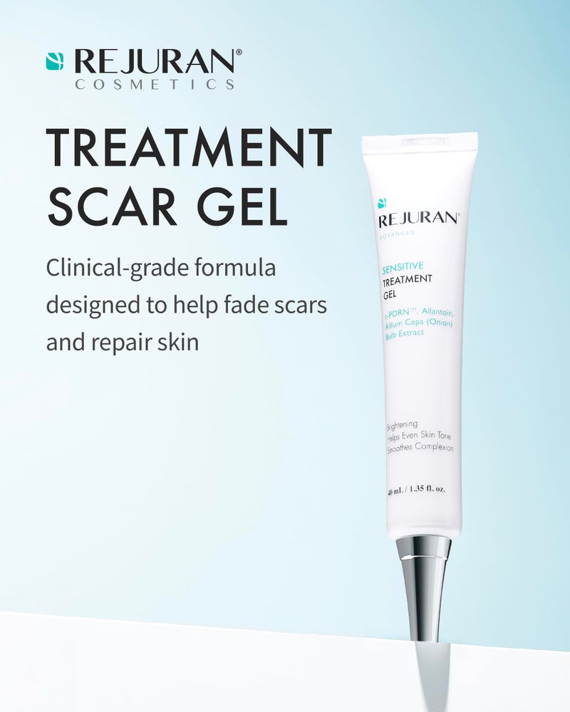 REJURANÂ® Advanced Scar Gel, c-PDRNÂ® - Treatment for Scar Healing, Skin Regeneration & Barrier Repair. Intensive Soothing Gel for Post-Acne Marks, Surgical Scars, and Damaged Skin (1.35 fl oz) - Image 2