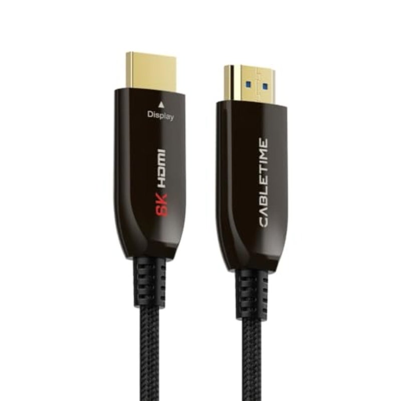 AOC كابل HDMI 2.1 بصري نشط 8K 60 هرتز 48 جيجابت في الثانية HDR 10M - Image 1