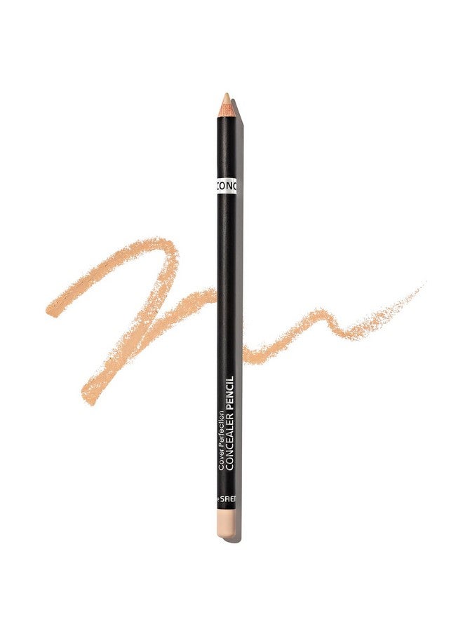 ذا سيم قلم إخفاء العيوب THESAEM Cover Perfection - مزيل للبقع غير كوميدوغينيك - يخفي العيوب وبقع الشيخوخة وحب الشباب والنمش - خافي عيوب متعدد الاستخدامات تحت العين للهالات السوداء، 2 غرام (2.0 بيج غني) - Image 1