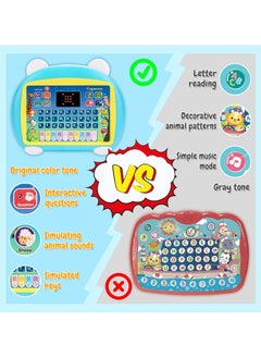 Generic 1 to 3 Year Old Girl Boy Gifts-Toddlers Learning Toys for 2 to 5 Year Old Girls Boys Birthday Presents Gift for Kids Boy Age 1 to 4 Year Old Toddler Tablet Interactive Educational Toy Laptop for Kid G  - Image 1