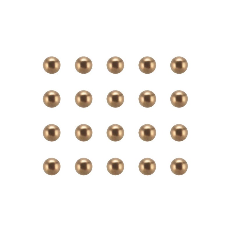 uxcell 2mm Precision Solid Brass Bearing Balls 100pcs - Image 1