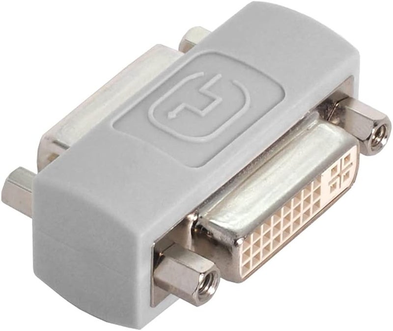 Cablecc DVI 24+5 Female to DVI 24+5 Female Video Converter Adapter 180d Extender - Image 5