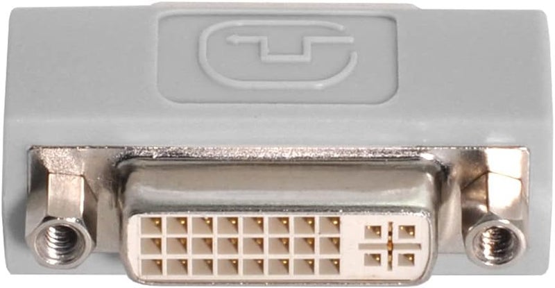 Cablecc DVI 24+5 Female to DVI 24+5 Female Video Converter Adapter 180d Extender - Image 2