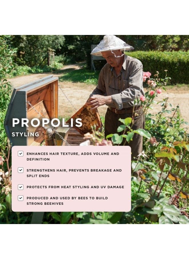 Gisou - Propolis Infused Polishing Primer, a Pre-Styling Tool to Prevent Frizz and Maximize Volume and Hold (2.6 fl oz) - Image 1