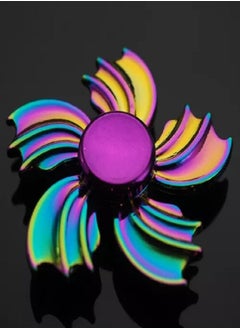 Spinner 5 Dragon Wings Colored Spinner - Durable and Portable Handheld for Comfort and Focus Fidget Spinner  - Image 3
