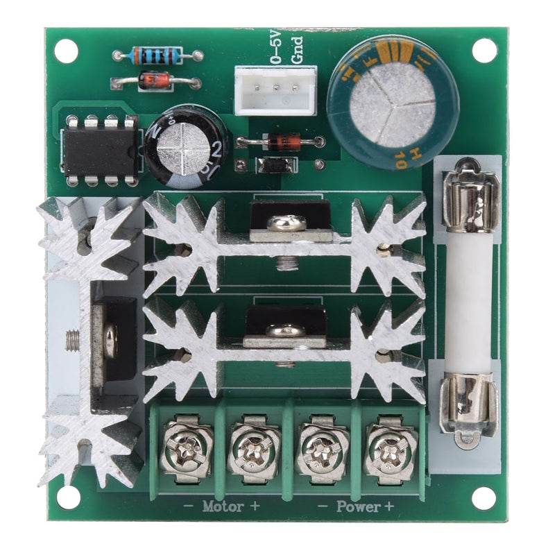 Motor Speed Controller DC6~90V 0.01~1000W PWM Speed Regulation Switch with Fuse - Image 3