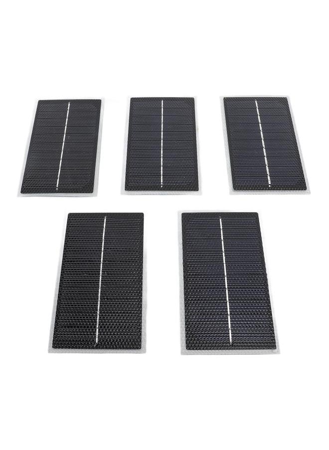 Thoraya 5pcs Small Solar Panels Professional Monocrystalline Silicon DIY Solar Panels Kits for School Science Projects LED Lights Solar Lights 4W  - Image 5