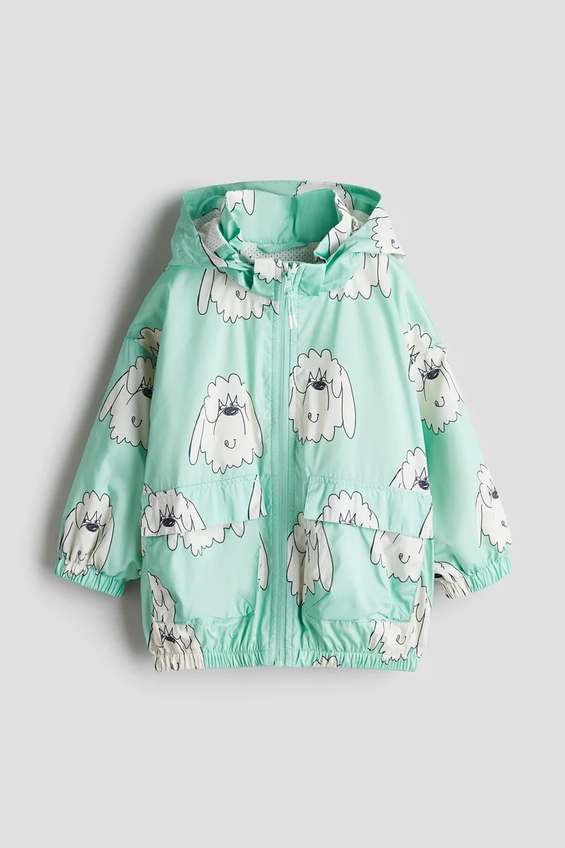 H&M Printed windbreaker