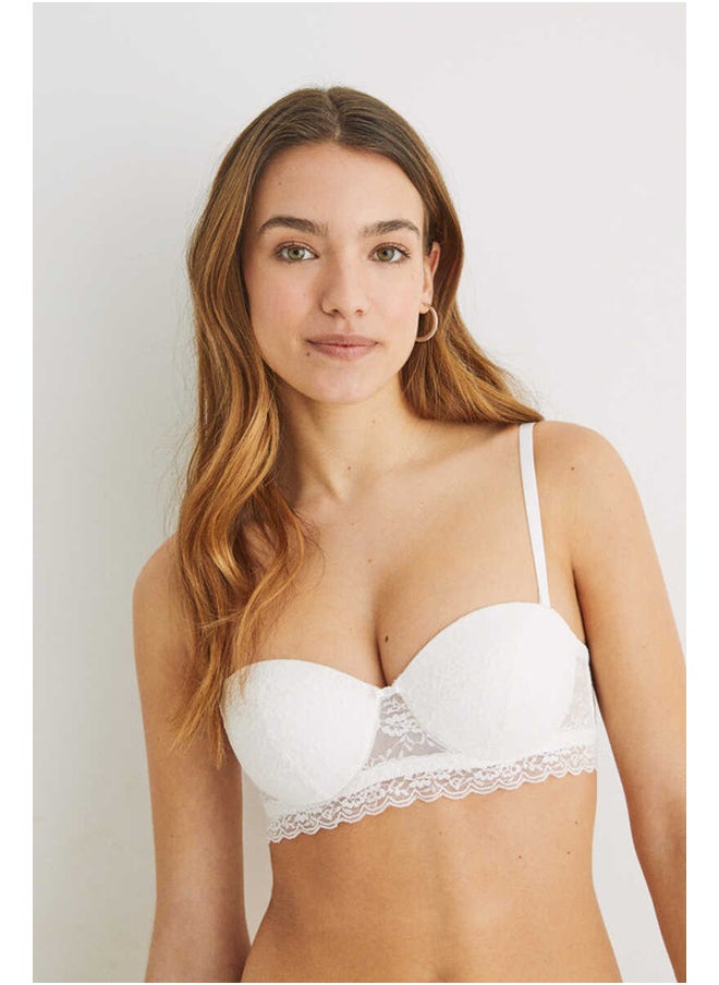 women'secret - Lace strapless push-up bra - Image 1