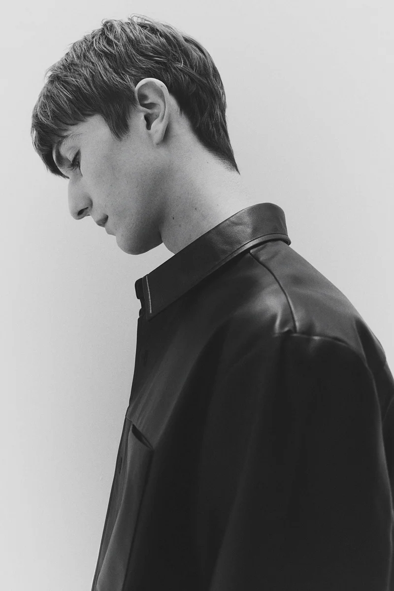 H&M Regular Fit Coated shirt