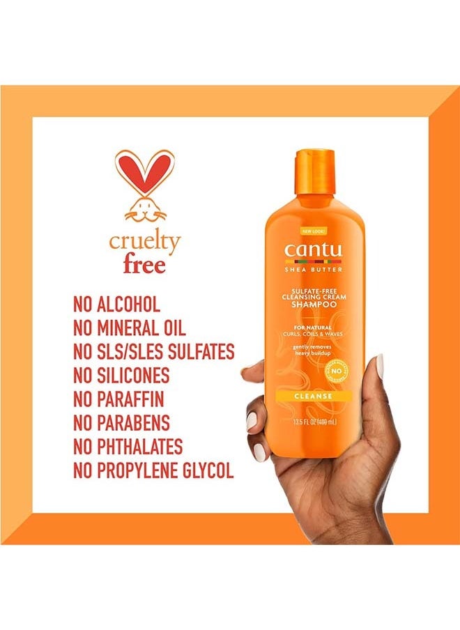 CANTON - Shea Butter Cleansing Cream Shampoo 400ml - Image 1