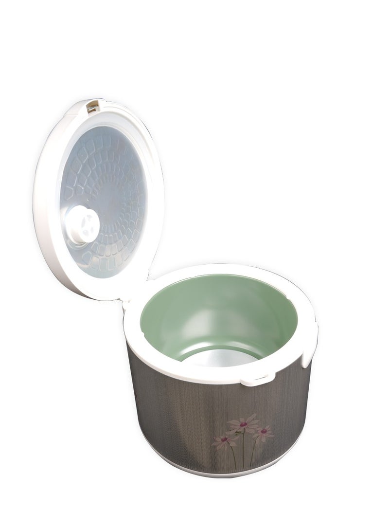 AFRA Rice Cooker | 2.8L Capacity | 1000W Power | High Temperature Protection | Includes Measuring Cup & Spoon | AC 220-240V | 2-Year Warranty - Image 3