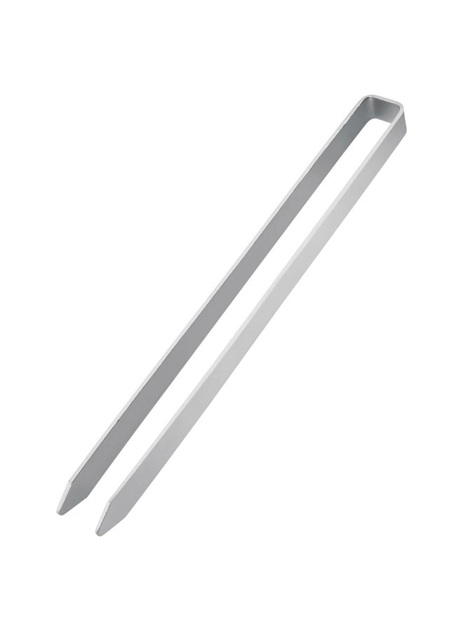 السنيدي وتد تثبيت خيمة، وتد خيمة، فضي، مقاس 40 سم سماكة 3 ملم - Image 1