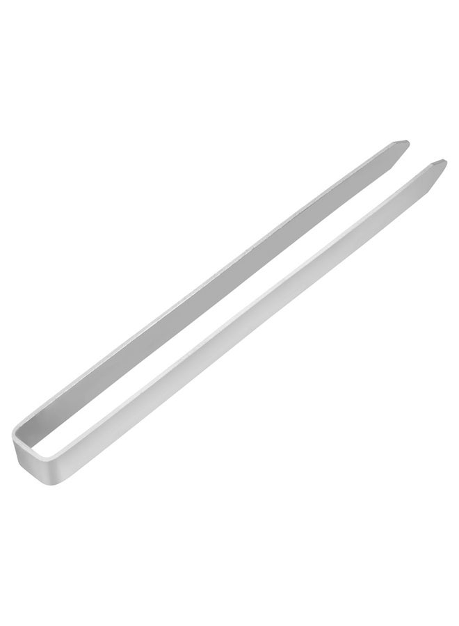 السنيدي وتد تثبيت خيمة، وتد خيمة، فضي، مقاس 40 سم سماكة 3 ملم - Image 3