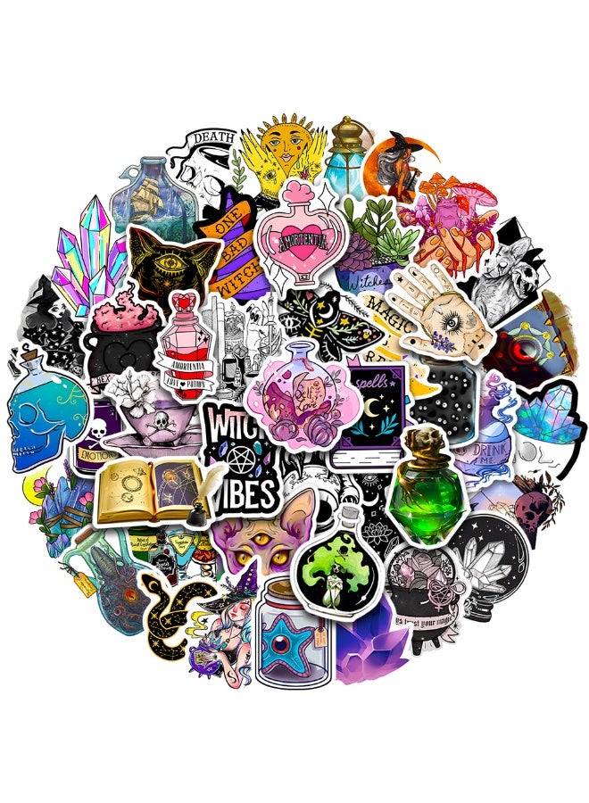 NIBEMINENT 50 Pcs Cartoon Deco Kit Waterproof Stickers, High Definition Printing Bright Colors, Suitable for Laptop Skateboard Luggage Water Bottle Guitar DIY