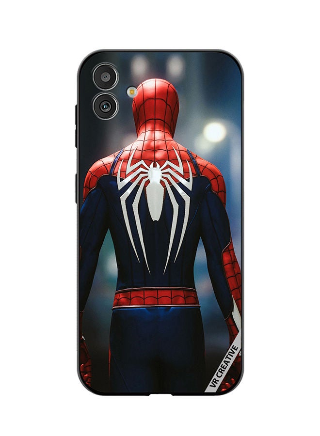 VR CREATIVE Protective Case Cover For Samsung Galaxy F14 Spiderman Back Design Multicolour - Image 1