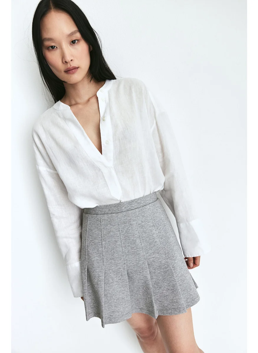اتش اند ام Pleated Scuba Skirt