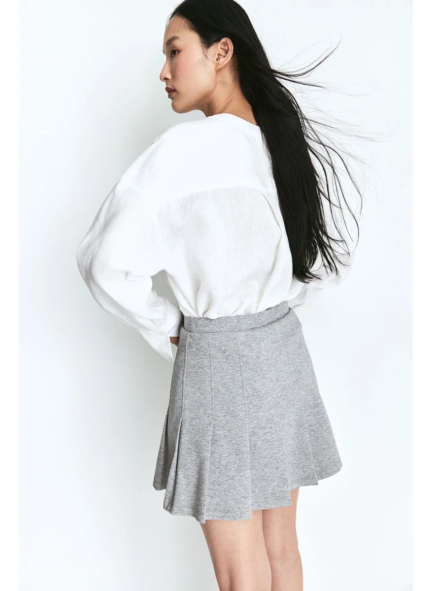 اتش اند ام Pleated Scuba Skirt
