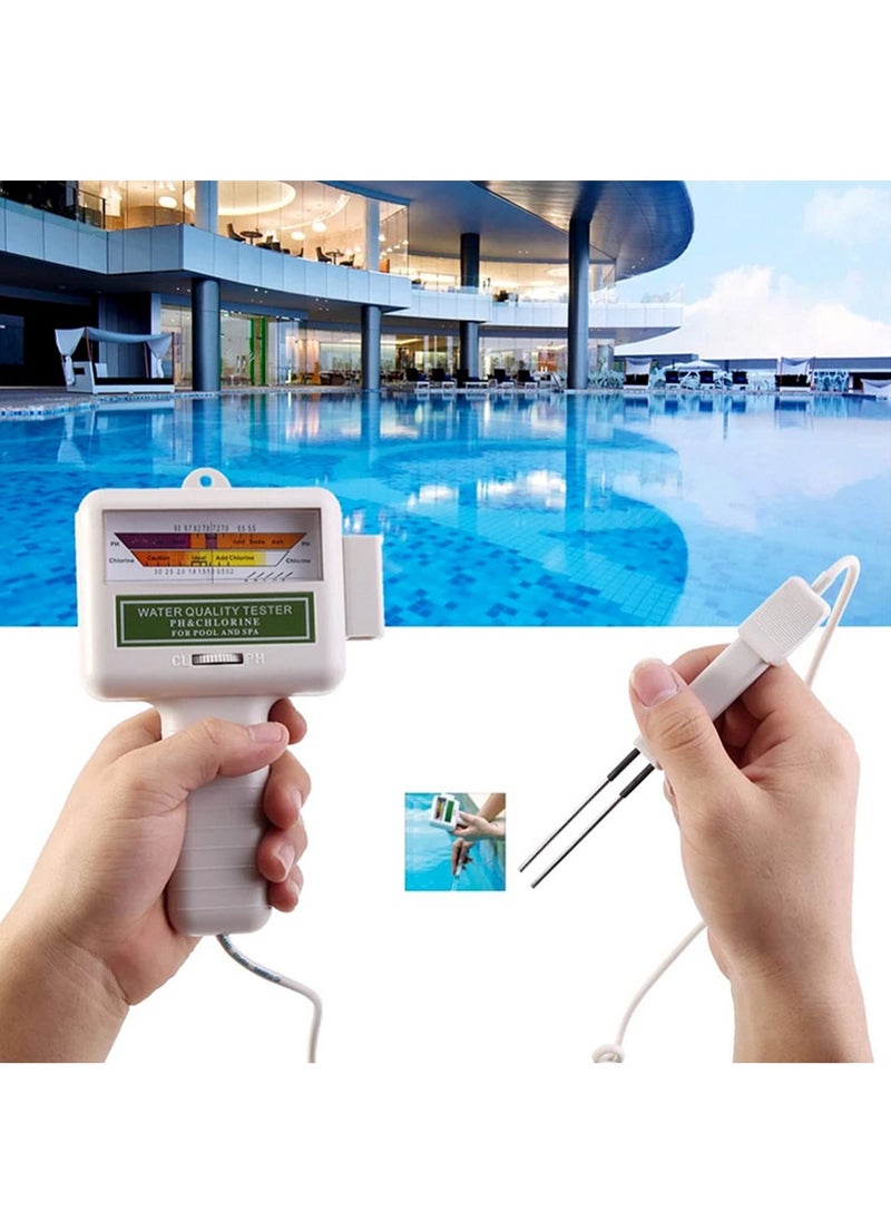 Generic - Portable PH Tester/Chlorine Meter Swimming Pool Spa Water Quality Monitor Checker - Image 1