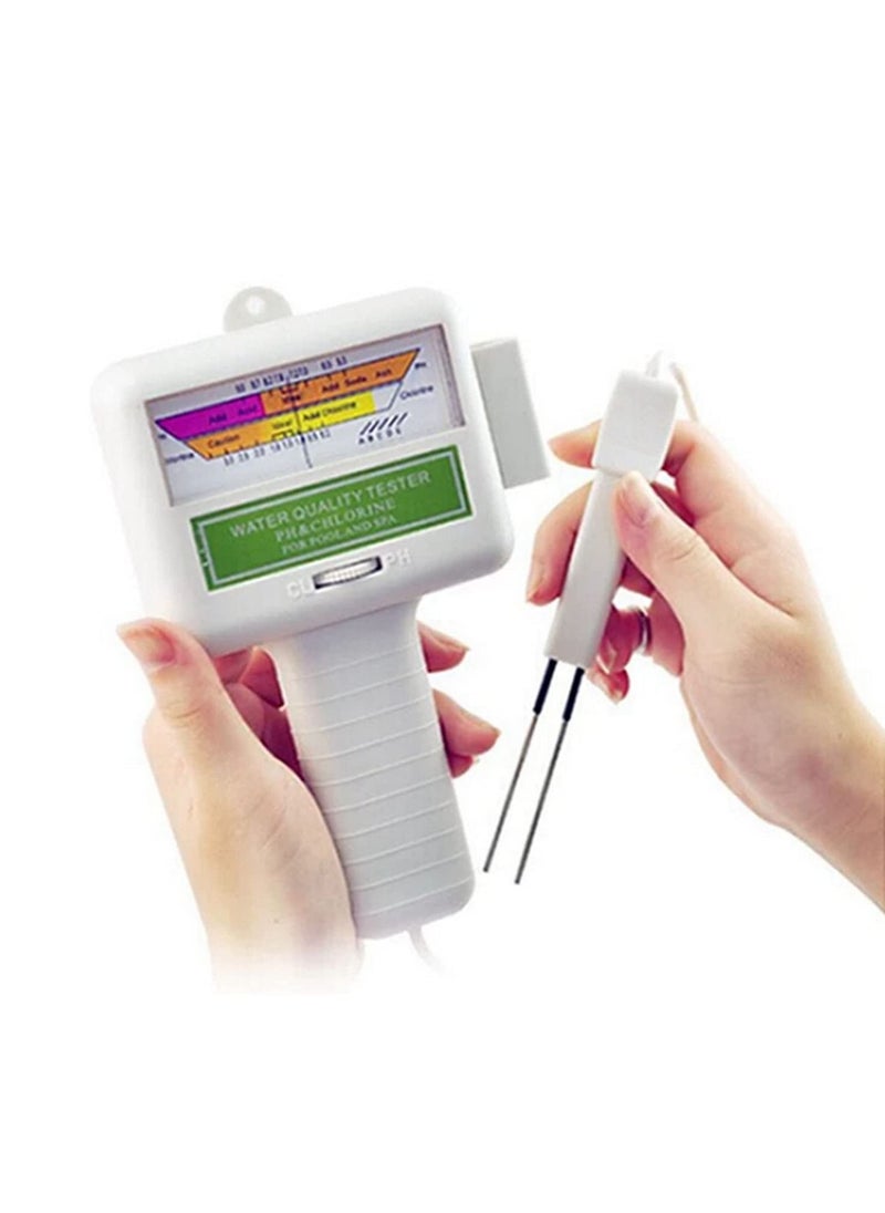Generic - Portable PH Tester/Chlorine Meter Swimming Pool Spa Water Quality Monitor Checker - Image 1