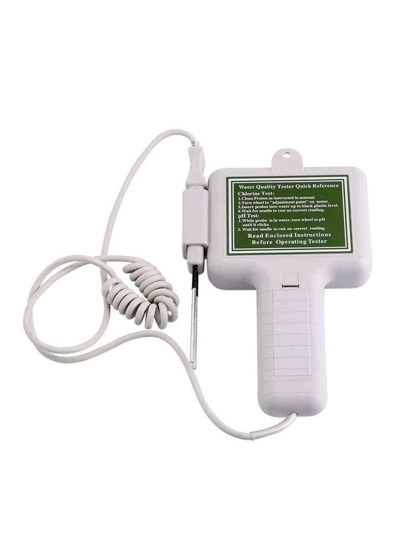 Generic - Portable PH Tester/Chlorine Meter Swimming Pool Spa Water Quality Monitor Checker - Image 1