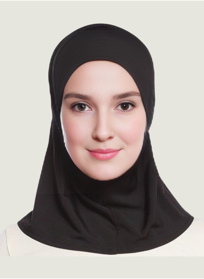 Generic Ahlan Premium Quality Stretchable Hijab for women, Hijab for Girls, Umrah & Hajj Hijab, Hijab for fashion wear, Standard size fit to all  - Image 1