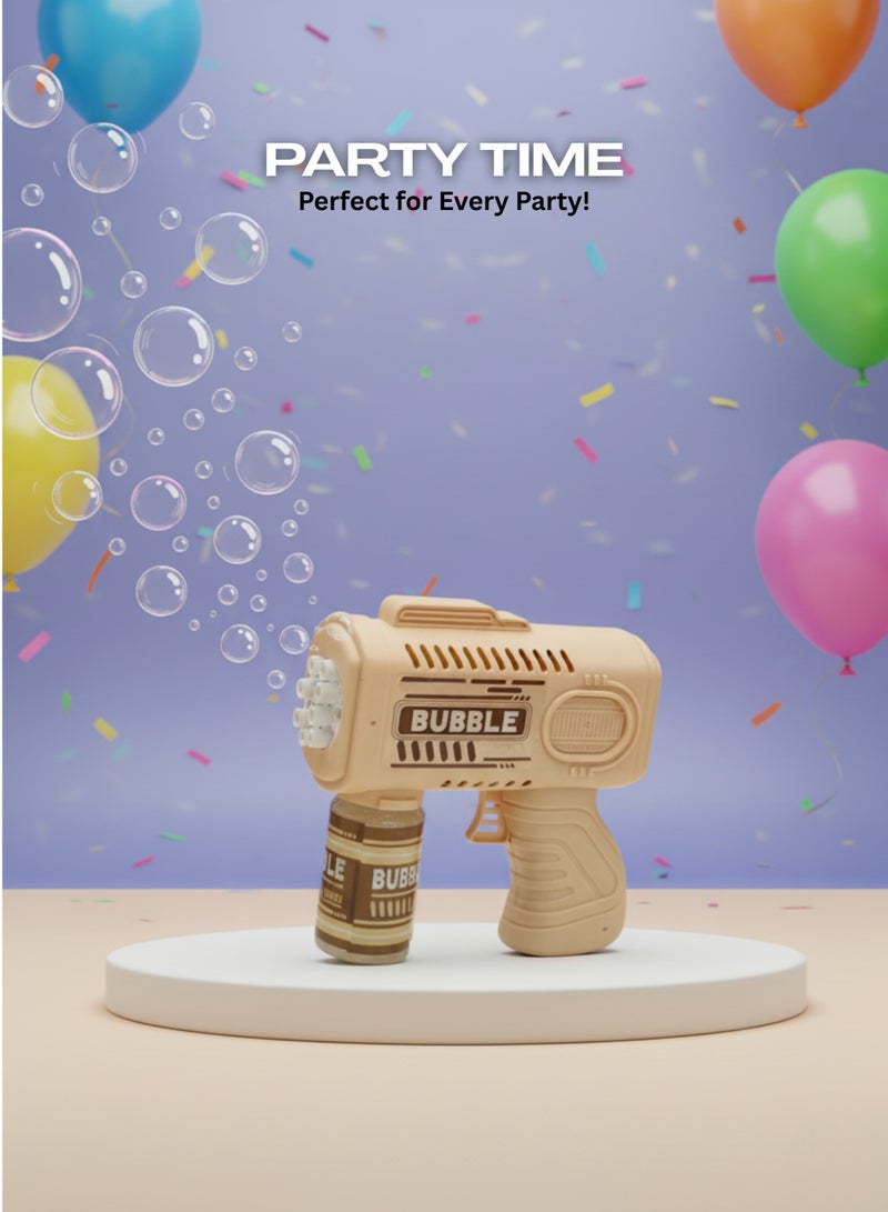 vexa pro Colorful Bubble Gun Toy for Kids – Automatic Bubble Maker with Bubble Solution – Fun Outdoor & Indoor Party Toy - Image 4