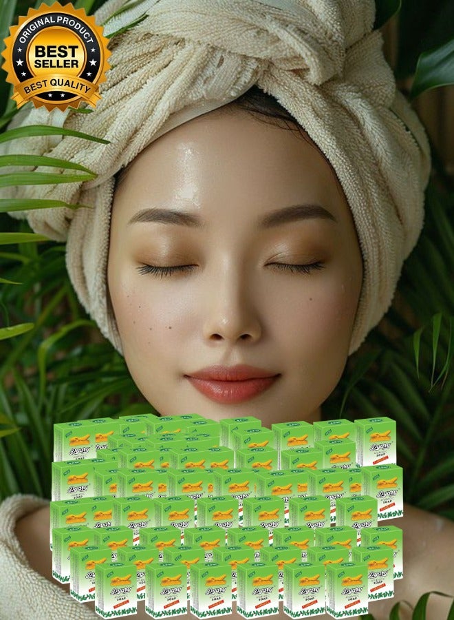 Pyary 81 Pieces Ayurvedic Turmeric Soap 75gram - Image 1