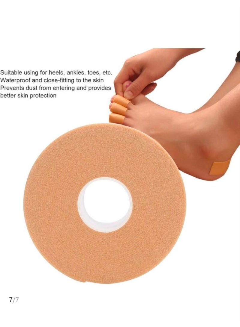 Foot adhesive, anti-slip foam bandage roll for feet, elastic strips for preventing corns and ulcers. - Image 2