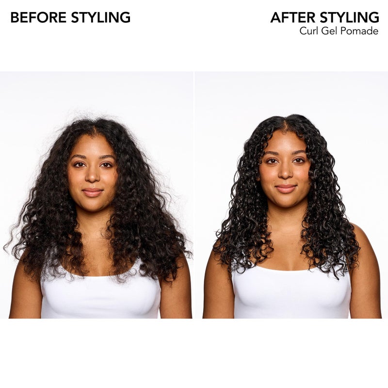 Bumble and bumble. Curl Hair Gel Pomade | For Shine + Definition | Anti Frizz | Coily, Curly, Wavy | With Jojaba, Avocado + Coconut Oil | Full Size, 3.4 Fl Oz - Image 2