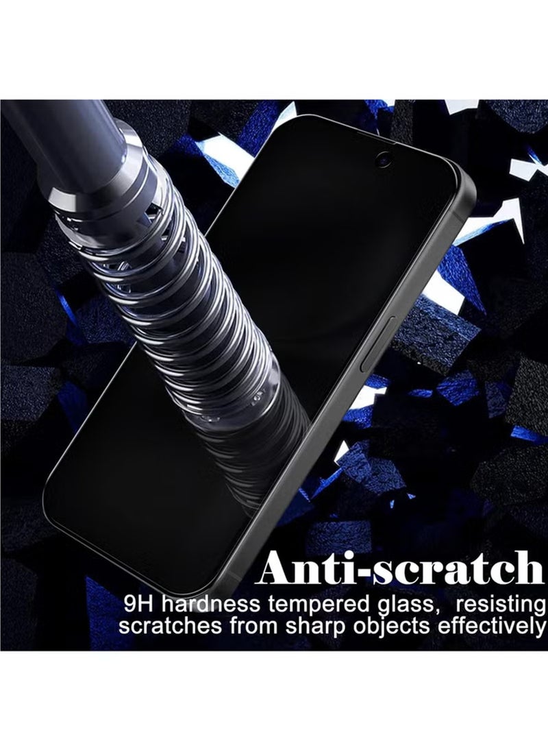 Rock Pow 2 pcs Tempered Glass Compatible with iPhone 17 Air Privacy Screen Protector [Anti-Spy] [Anti-Scratch] [9H Hardness] Tempered Glass for iPhone 17Air - Image 4
