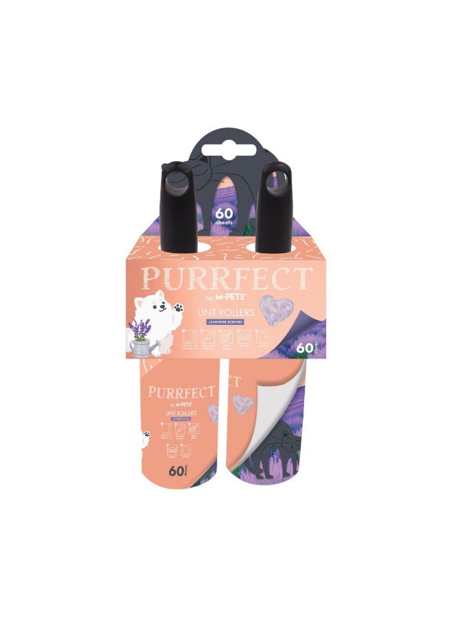 أم-بيتس M-PETS - بكرات إزالة الوبر Purrfect برائحة اللافندر - Image 1