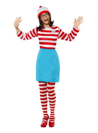 Where's Wally Wenda Fancy Dress Party Costume Red And White With Top Skirt Glasses Tights And Hat Xs - pzsku/Z0EB5D23758B8A3D87E5AZ/45/_/1687710530/acb6dbb3-4f7c-4268-92b0-5766d1e66a26