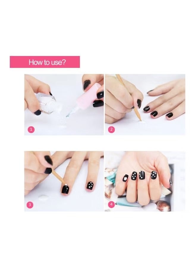 أوريتي مجموعة أدوات دفع بشرة الأظافر الخشبية من 100 قطعة باللون البيج - Image 3