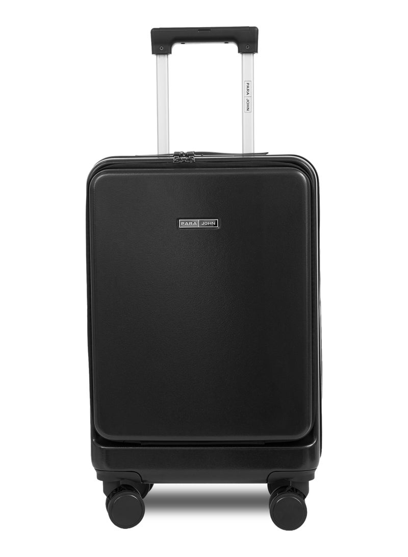 Parajohn Front Open Cabin Size 20 inches luggage with Premium ABS Material- 55 cms carrying 10kg|8 Wheels Hard Sided Trolley - Image 1