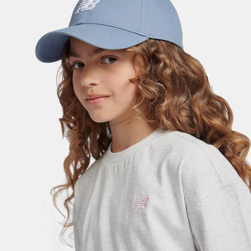 New Balance Grey Kids' Small Logo Shorts  | Best Price UAE