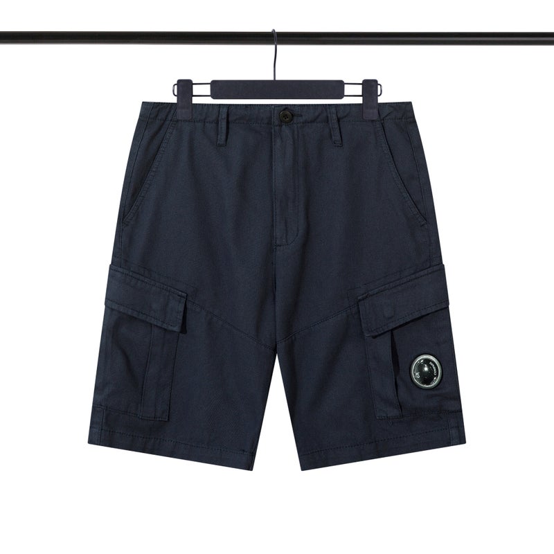 C P Company Lens Tooling Multi-Pocket Sports Leisure Loose Men'S And Women'S Five-Point Shorts Fashion Generation - Image 3