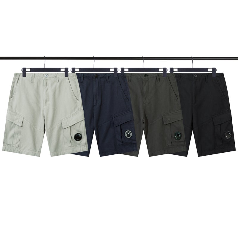 C P Company Lens Tooling Multi-Pocket Sports Leisure Loose Men'S And Women'S Five-Point Shorts Fashion Generation - Image 2