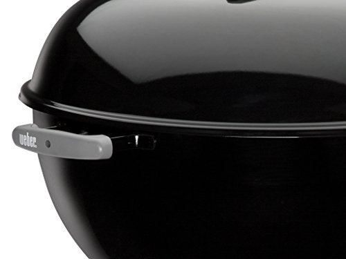 Weber Original Kettle Charcoal Grill, 18-Inch, Black – Classic Outdoor BBQ Grill with One‑Touch™ Cleaning System & Precise Temperature Control Dampers - Image 3