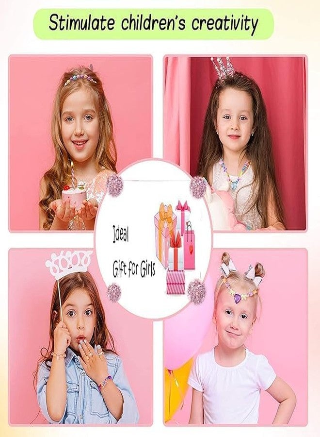 FLIZZOW DIY Beads Set - Soft Polymer Clay Beads & Spacers for Bracelet Making, Jewellery Making Kit for Girls, Boys & Women - White & Black (Multicolor) (Multicolor) - Image 5