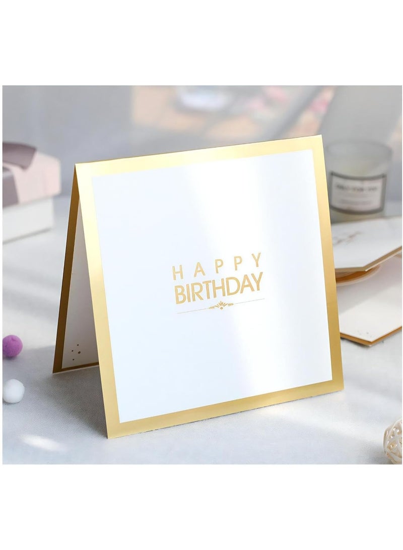 Fancy Elegant Design 3D Pop-Up Card, Greeting Card for Birthday, Sturdy and Solid Cardstock Gift Card Best for Birthday, Graduation, Anniversary - Image 3