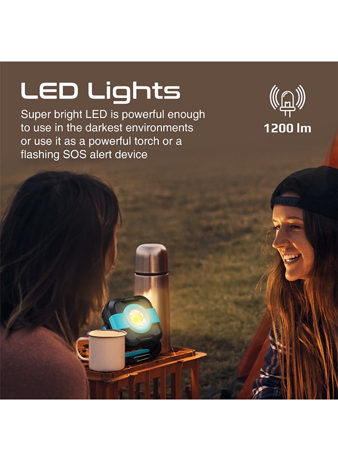 PROMATE 1200lm Super-Bright Camping Light With 9000mAh Power Bank - Image 4