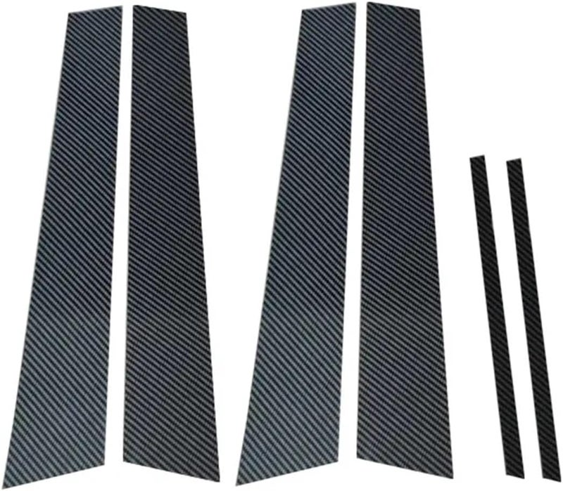 DEMULAX Carbon Fiber Style Window Door Trims for Toyota Corolla - Image 1