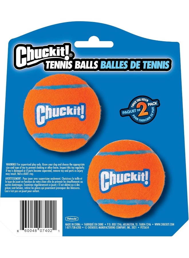 Chuckit! Chuckit Tennis Ball Pack of 4 - Image 4